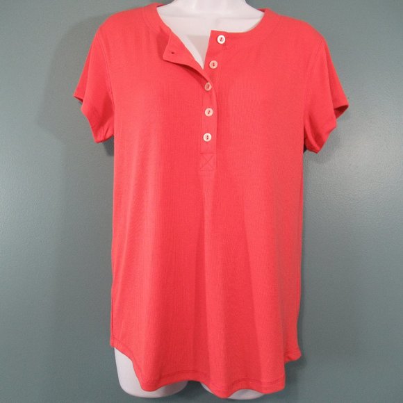 CAbi Tops - Cabi Sunset Henley Tee Shirt